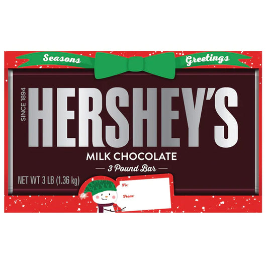 Hershey's Milk Chocolate 3lb Bar - MASSIVE