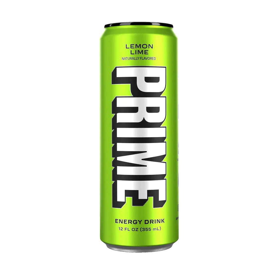 Prime Energy Lemon Lime 12fl oz (355ml)