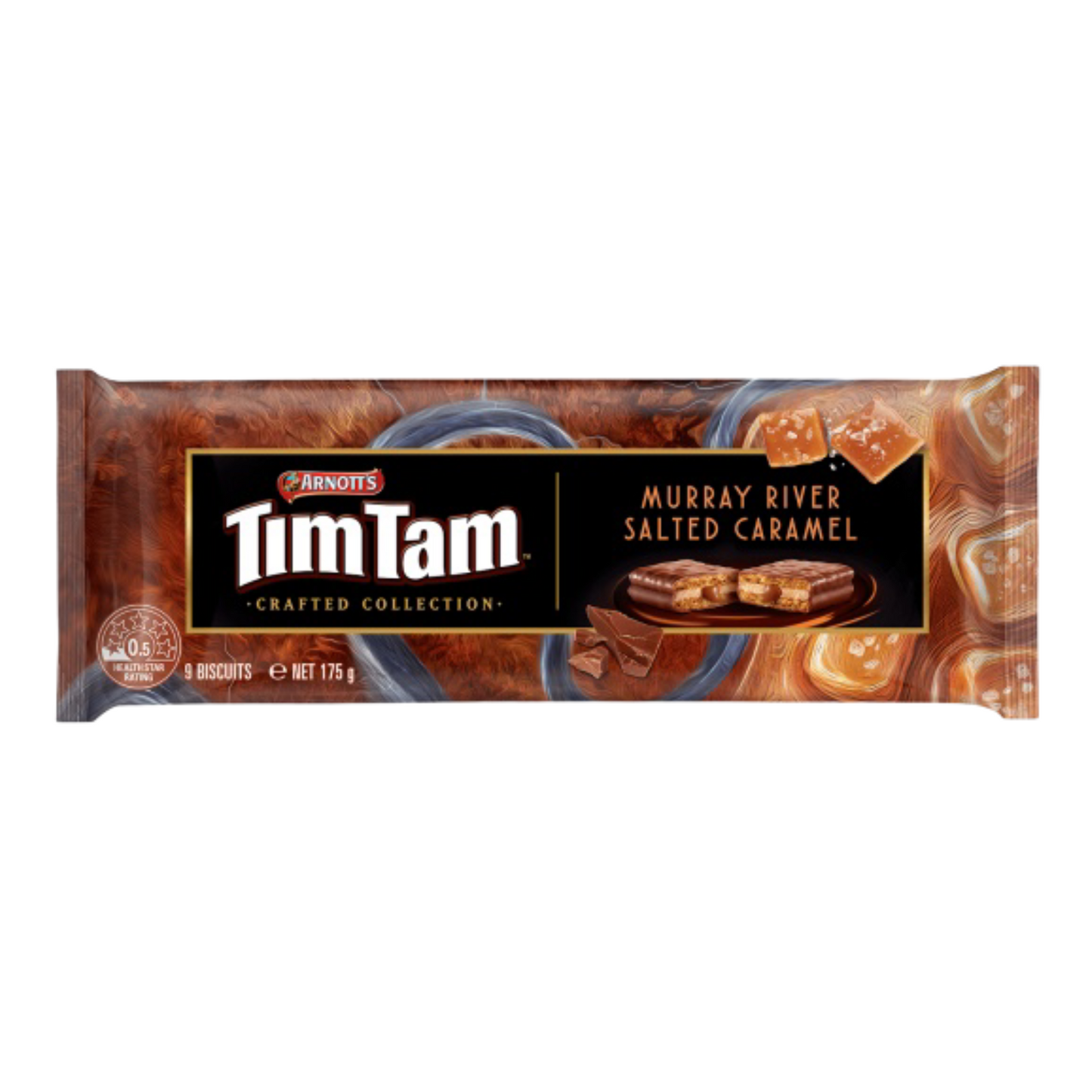 Arnotts Tim Tam Crafted Collection - Murray River Salted Caramel (175g)