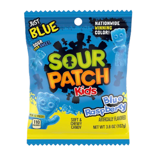 Sour Patch Kids Blue Raspberry - 3.6oz (102g)
