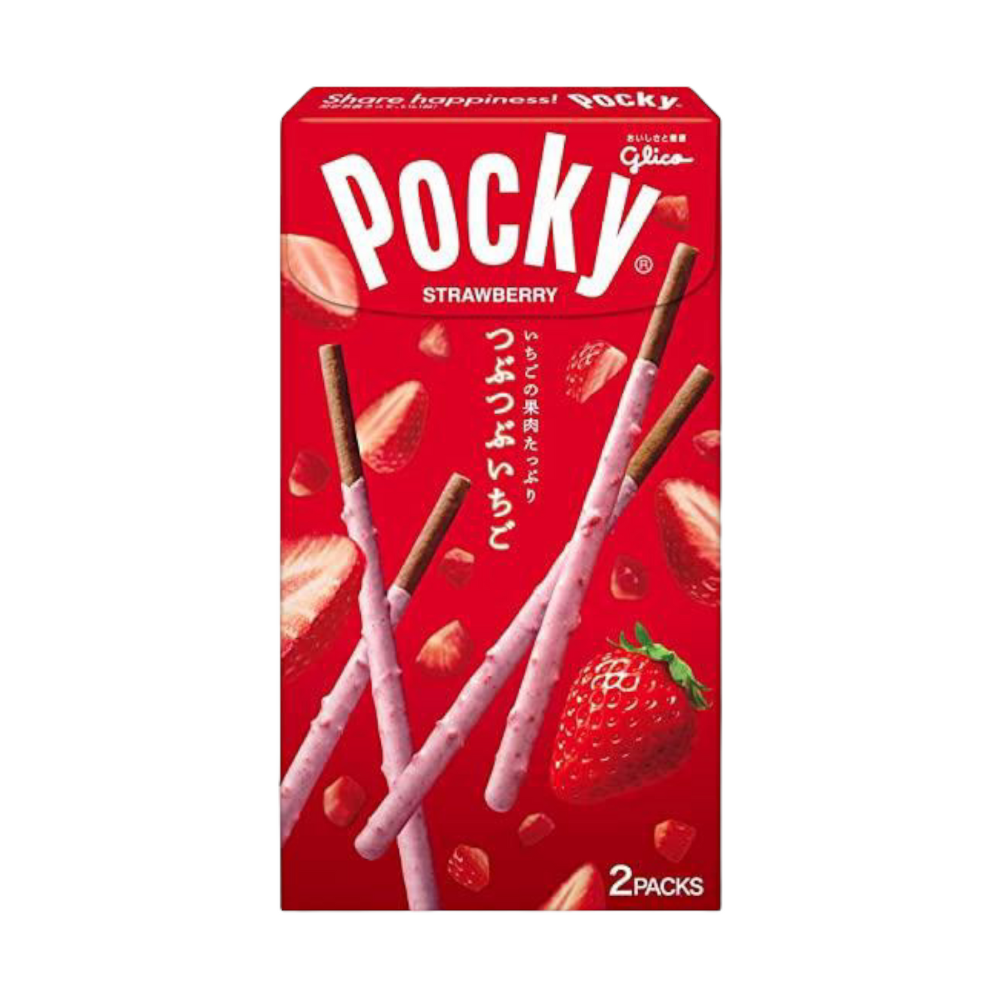 Pocky Crunchy Strawberry - 1.8oz (51g)