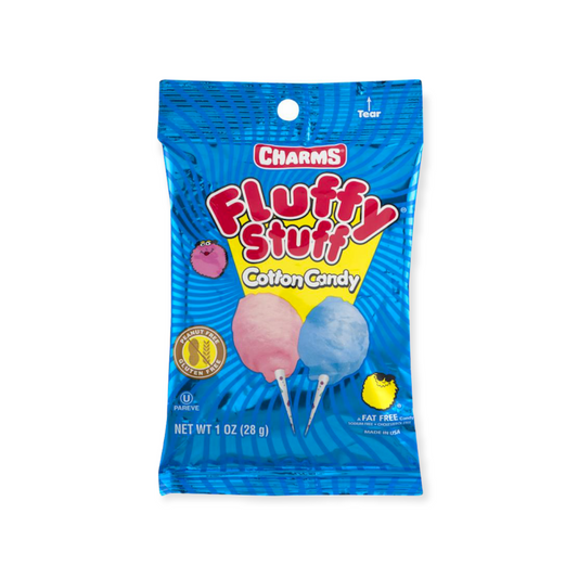 Charms Fluffy Stuff Cotton Candy 28g (1oz)