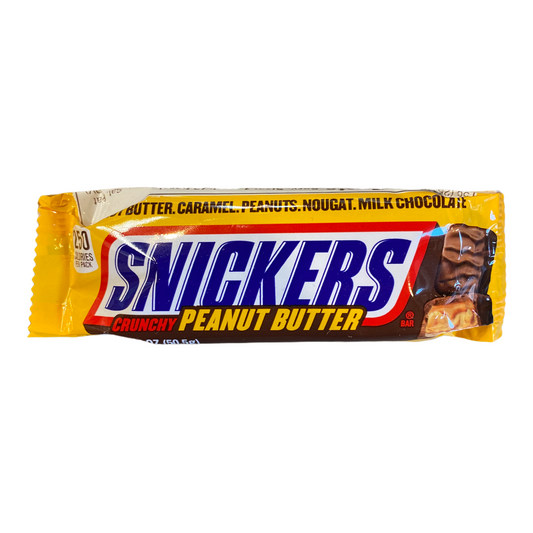 Snickers Crunch Peanut Butter - 1.78oz