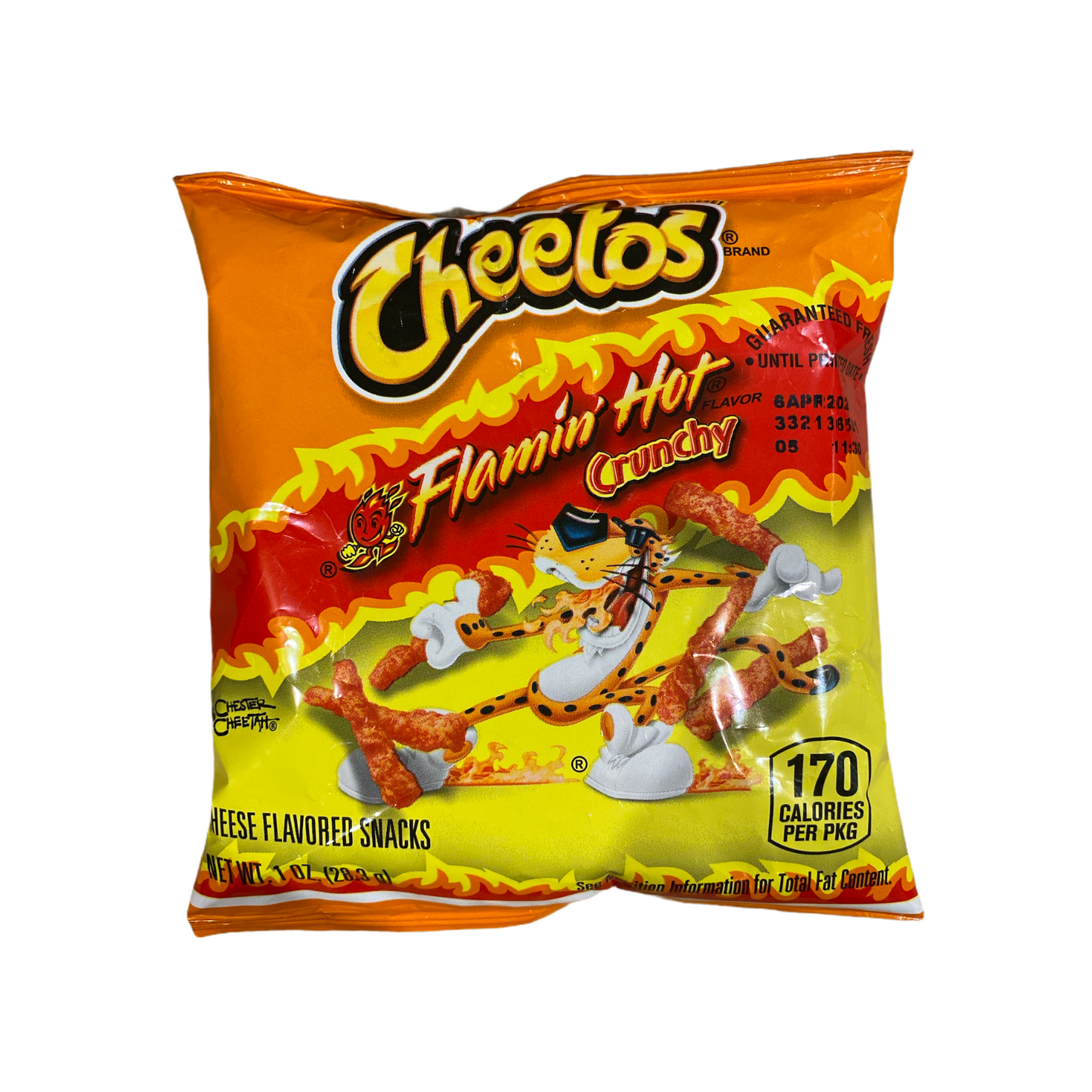 Cheetos Crunchy Flamin Hot - 1oz (28.3g)