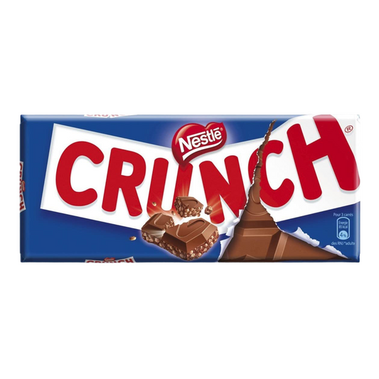 Nestle Crunch Milk Chocolate Bar 100g