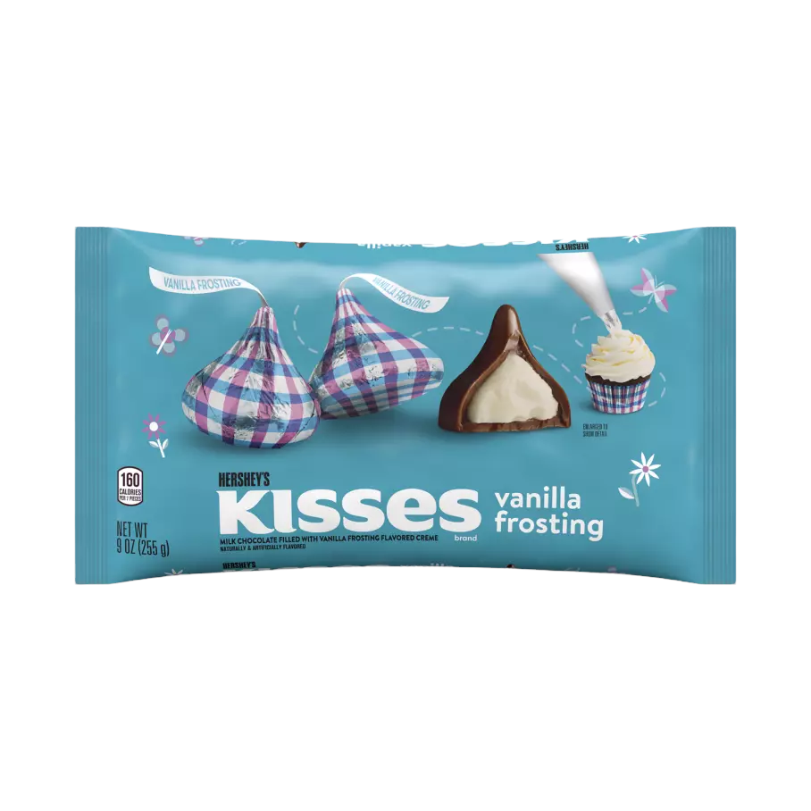 Hershey's Kisses Vanilla Frosting - 9oz (255g)
