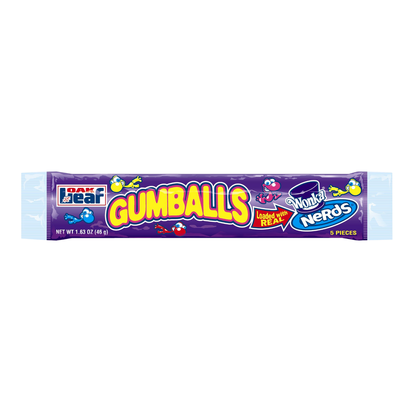 Nerds Gumball 5 Ball Tube 1.63oz (46g)