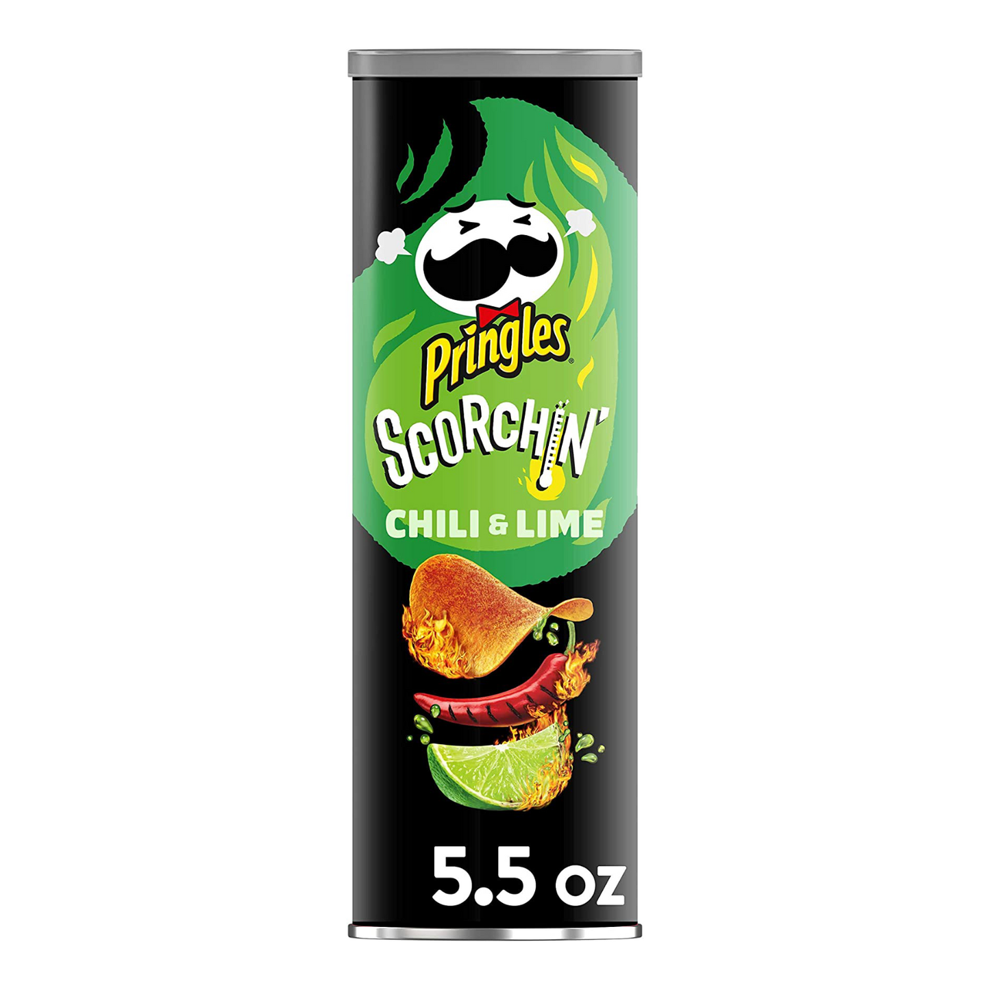 Pringles Scorchin Chili & Lime (158g)