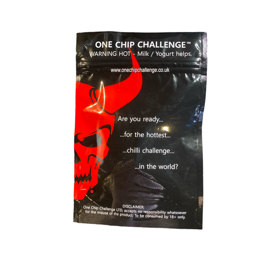 One Chip Challenge - EXTREME SPICY (NOT FOR THE FAINT OF HEART)