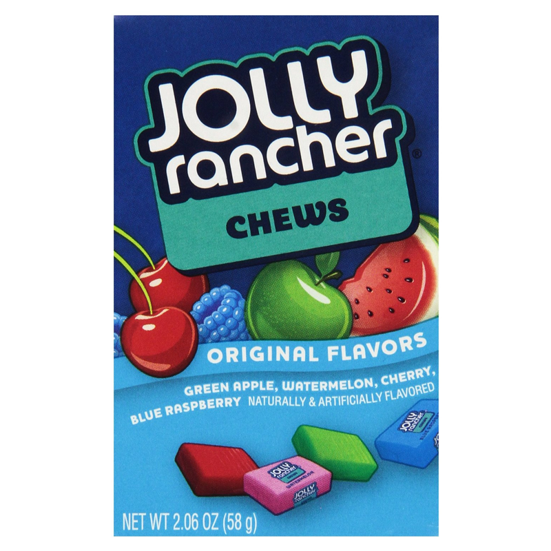 Jolly Rancher Chews Original Fruit - 2.06oz (58g)