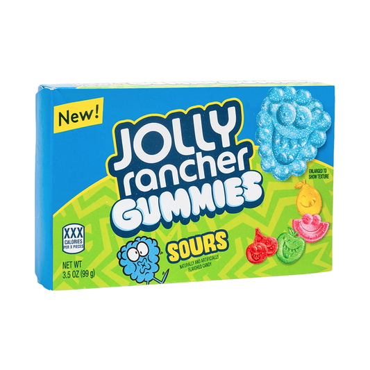 Jolly Rancher Sour Gummies  - 3.5oz (99g) - Theater Box