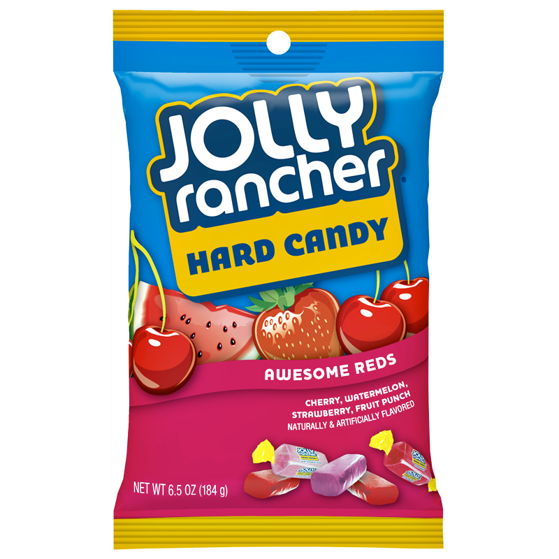 Jolly Rancher Hard Candy Awesome Reds 6.5oz (184g)