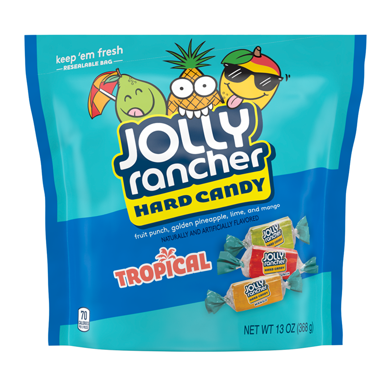 Jolly Rancher Tropical Hard Candy - 13oz (369g)