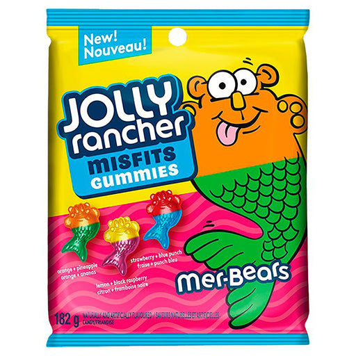 Jolly Rancher Misfits Gummies Mer-Bears – 182g