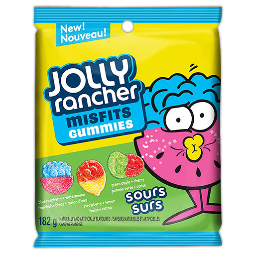 Jolly Rancher Misfits Gummies Sours – 182g