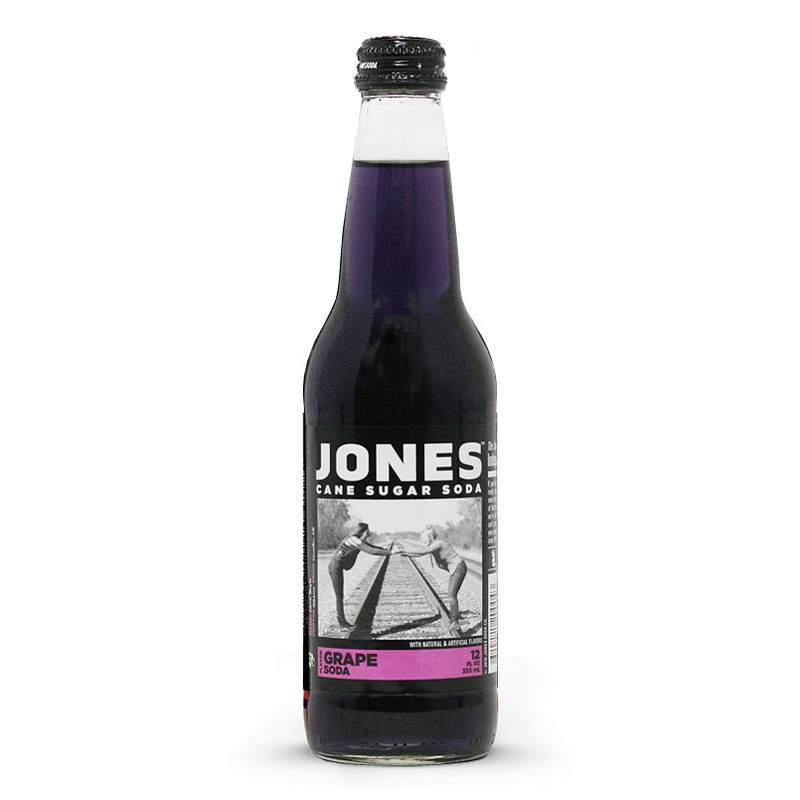 Jones Soda - Grape Soda - 12fl.oz (355ml)
