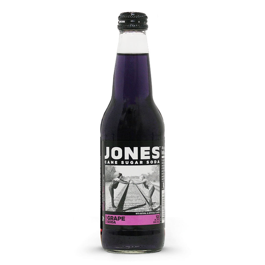 Jones Soda - Grape Soda - 12fl.oz (355ml)
