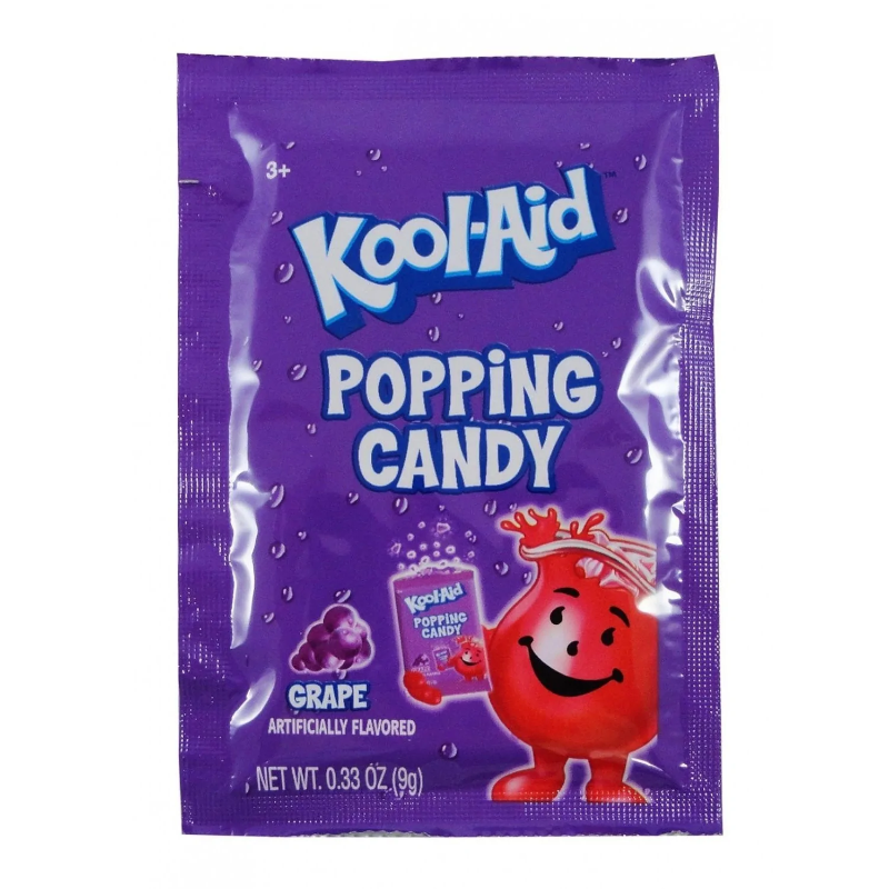 Kool-Aid Popping Candy Pouch - Grape - 0.33oz (9g)