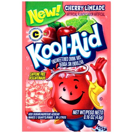 Kool Aid Unsweetened Cherry Limeade 3.9g