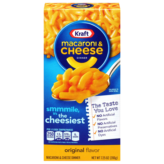 Kraft Macaroni Cheese Original - 7.25oz (206g)