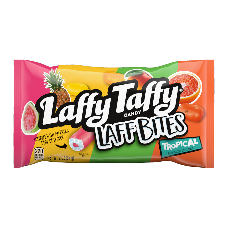 Laffy Taffy Laff Bites Tropical - 2oz (57g)