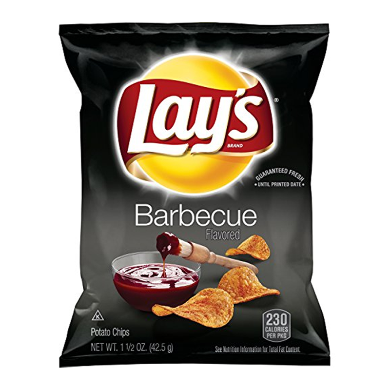 Lay's - Barbecue Potato Chips - 1.5oz (42.5g)