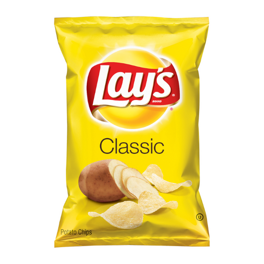 Lay’s Classic Potato Chips - 6.5oz (184.2g) ** BBD 31/05/24 **