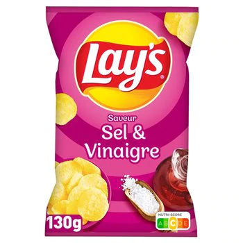 Lay's Salt & Vinegar 130g