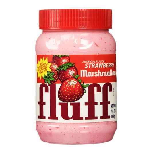 Fluff Marshmallow Strawberry 7.5oz (213g)