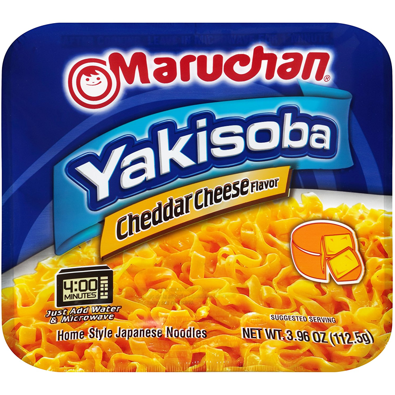 Maruchan - Cheddar Cheese Flavour Yakisoba Noodles - 4oz (113g)