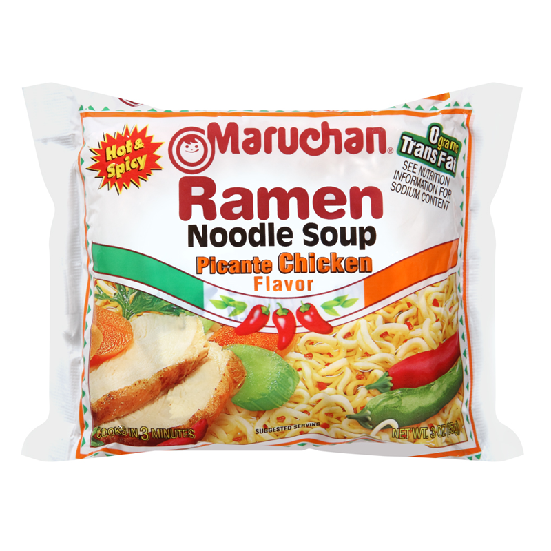 Maruchan - Picante Chicken Flavour Ramen Noodles - 3oz (85g)
