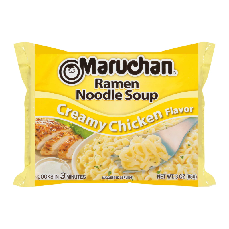 Maruchan - Creamy Chicken Flavor Ramen Noodles - 3oz (85g)