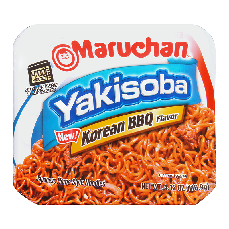 Maruchan Korean BBQ Yakisoba Noodles 4.12oz (116.9g)