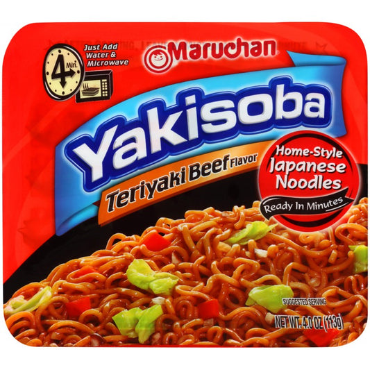 Maruchan - Teriyaki Beef Flavor Yakisoba Noodles - 4oz (113g)