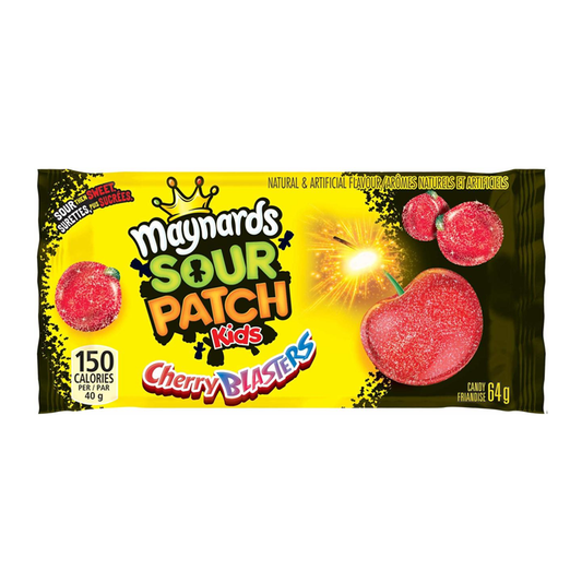 Maynard Sour Patch Kids Cherry Blasters - 64g [Canadian]