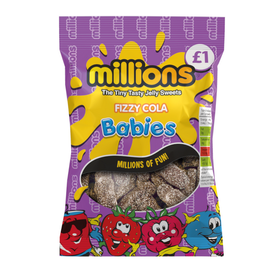 Millions Fizzy Cola Babies - 120g