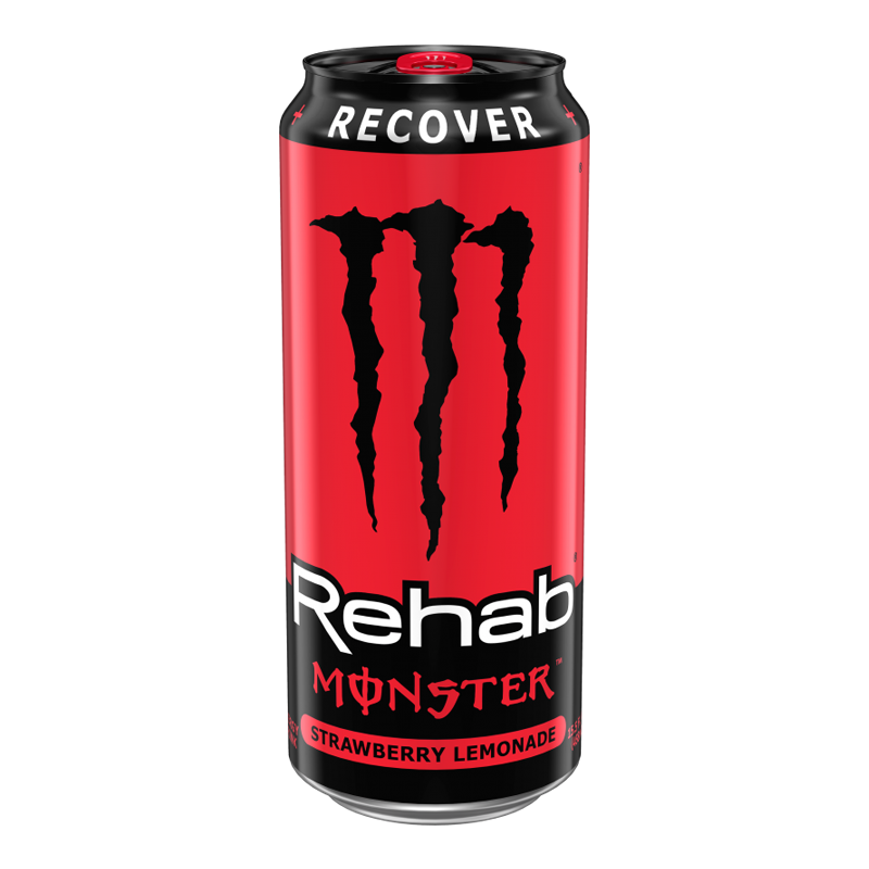 Monster Rehab Strawberry Lemonade - 15.5fl.oz (458ml)(Canadian)