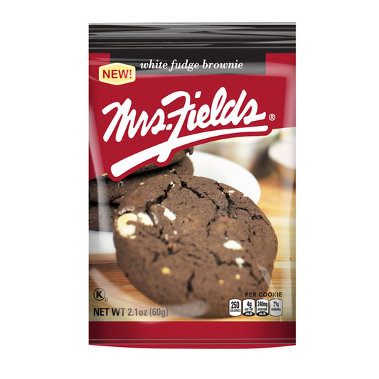Mrs Fields White Fudge Brownie Cookies - 2.1oz (60g)