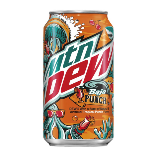 Mountain Dew Limited Edition Baja Punch - 12fl.oz (355ml)