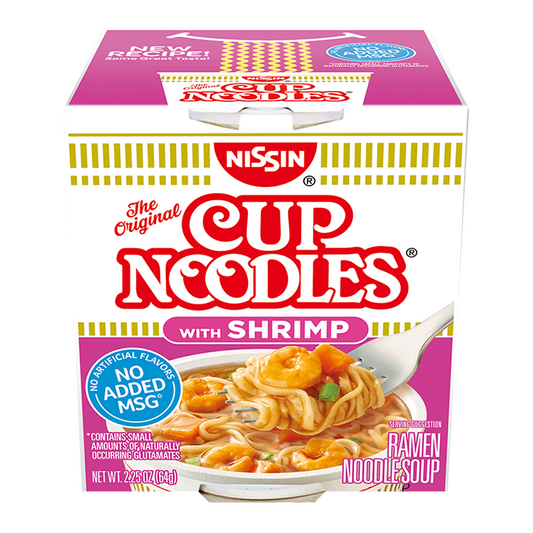 Nissin Cup Noodles Shrimp - 2.25oz (64g)