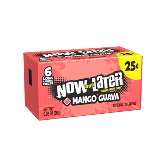 Now & Later 6 Piece Mango Guava Candy