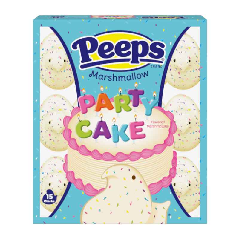 Peeps Easter Party Cake Marshmallow Chicks 15PK - 4.5oz (127g)