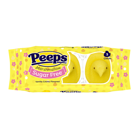 Peeps Sugar Free Vanilla Marshmallow Chicks 1oz (28g)