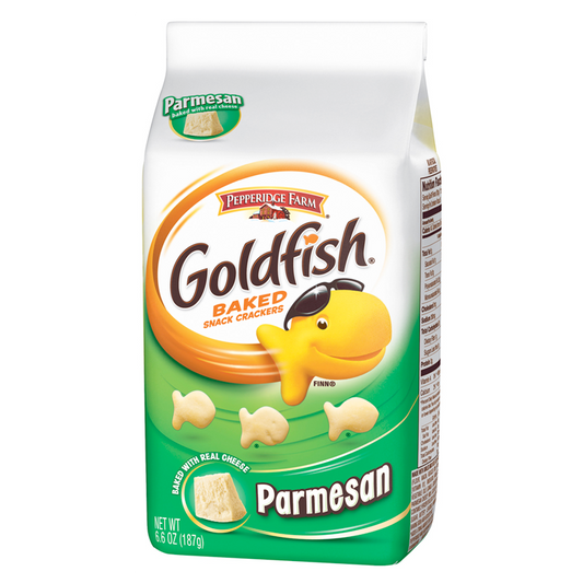 Pepperidge Farm Goldfish Crackers Parmesan Flavour 6.6oz (187g)