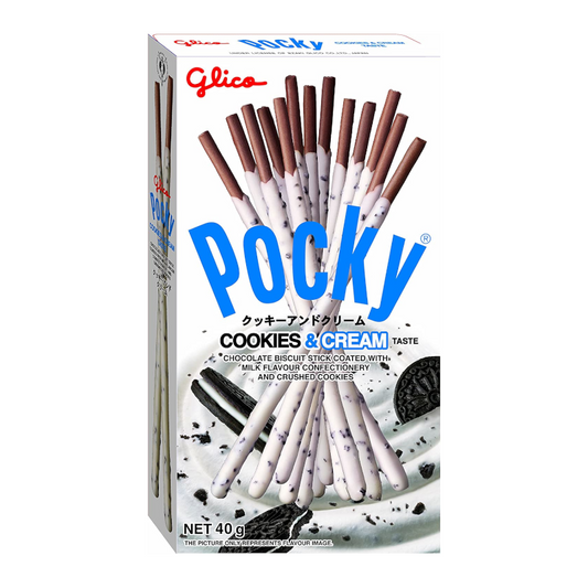 Pocky Sticks Cookies & Creme Flavour (40g)