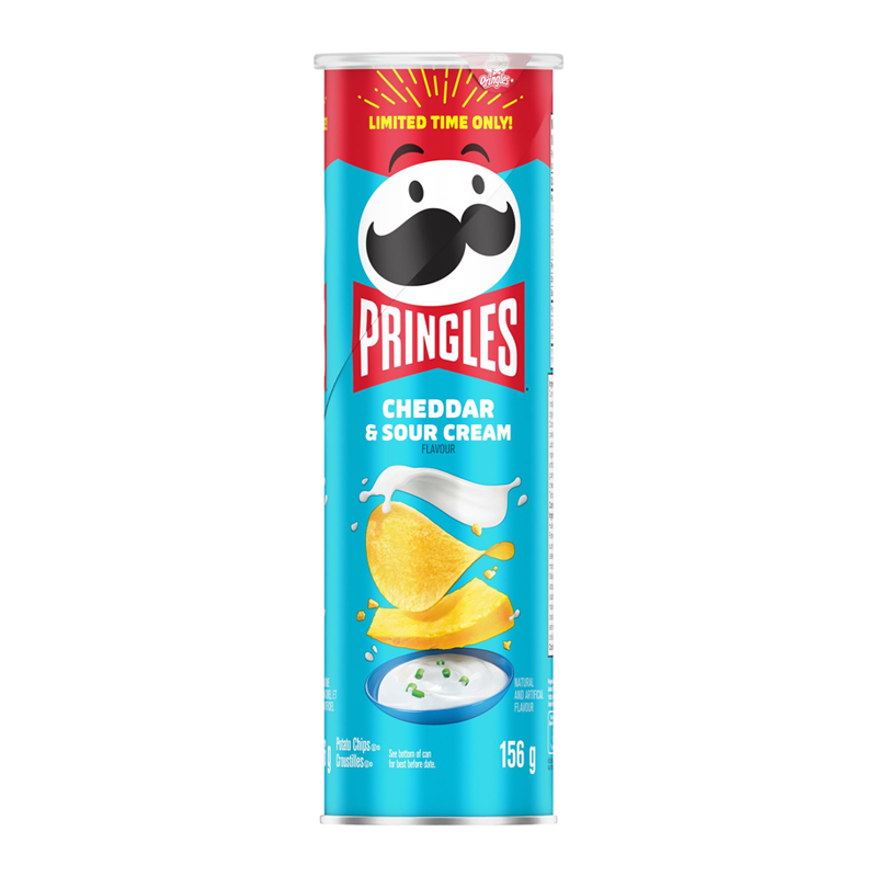 Pringles Cheddar & Sour Cream - 156g [Canadian]