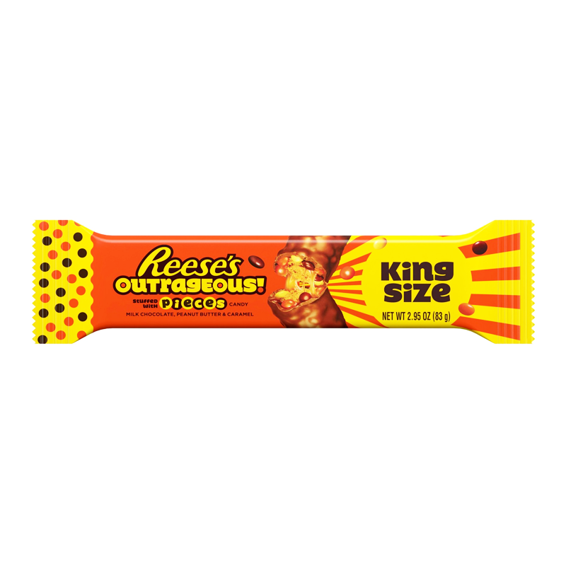 Reese's Outrageous Pieces Bar King Size 2.95oz (83g)