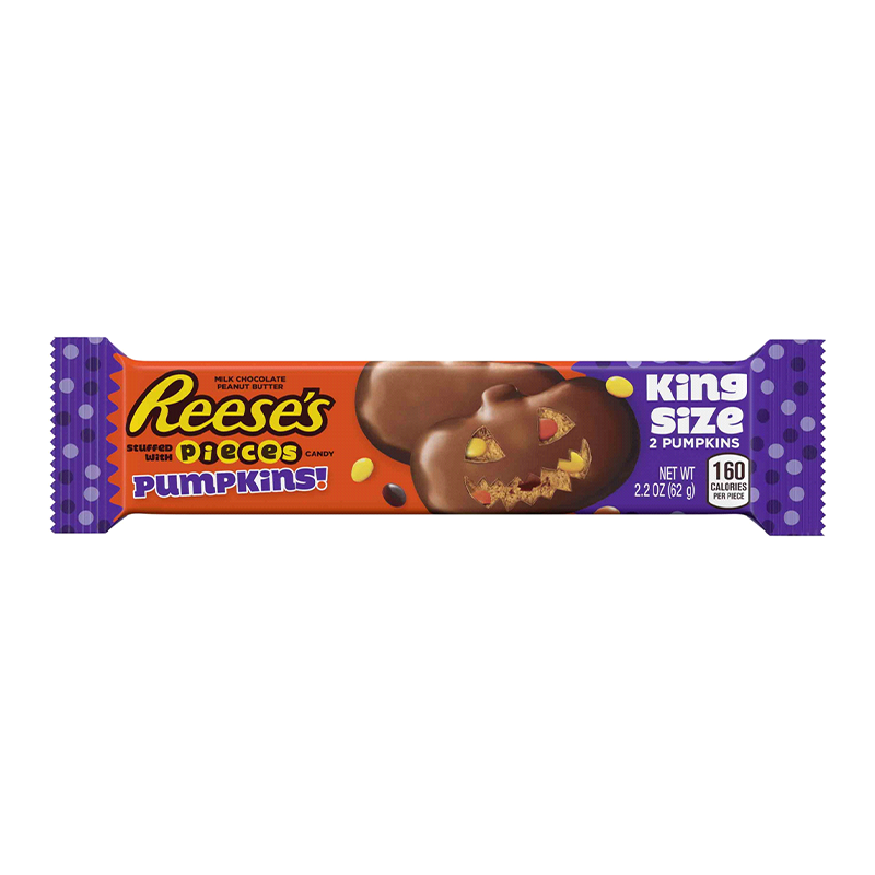 Reese's Stuffed with Pieces Pumpkins King Size - 2.2oz (62g)