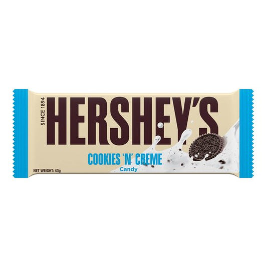 Hersheys Cookies N Creme Bar 43g