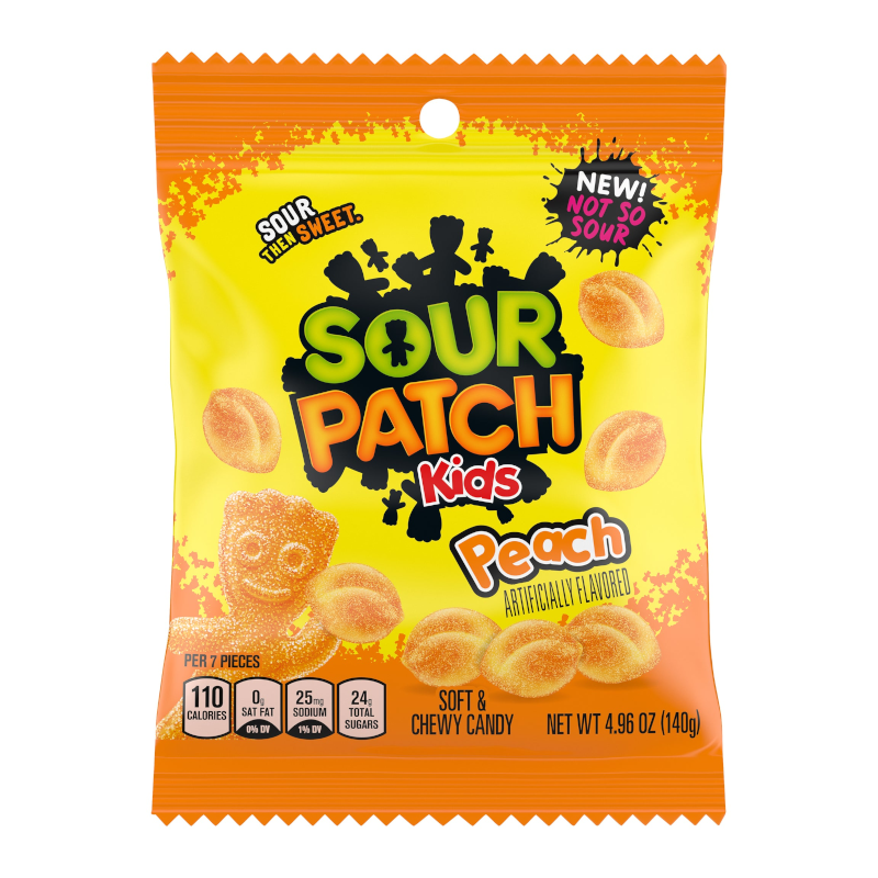 Sour Patch Kids Peach - 4.96oz (140g)